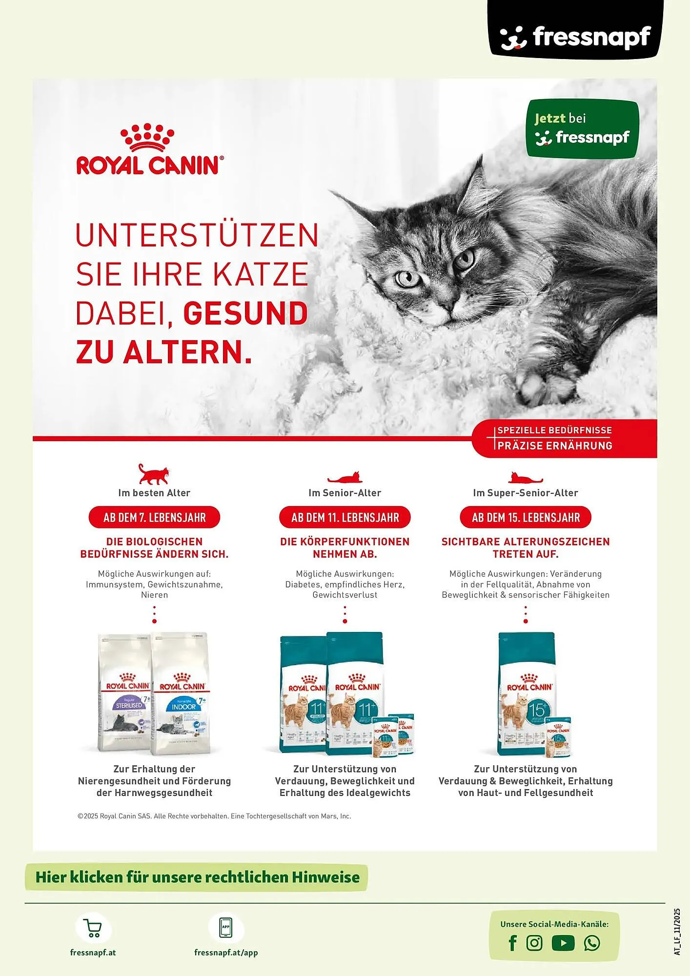 Fressnapf Flugblatt von 6. November bis 8. November 2025 - Flugblätt seite 10