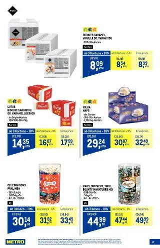 METRO Flugblatt Food von 3. September bis 30. September 2026 - Flugblätt seite 17