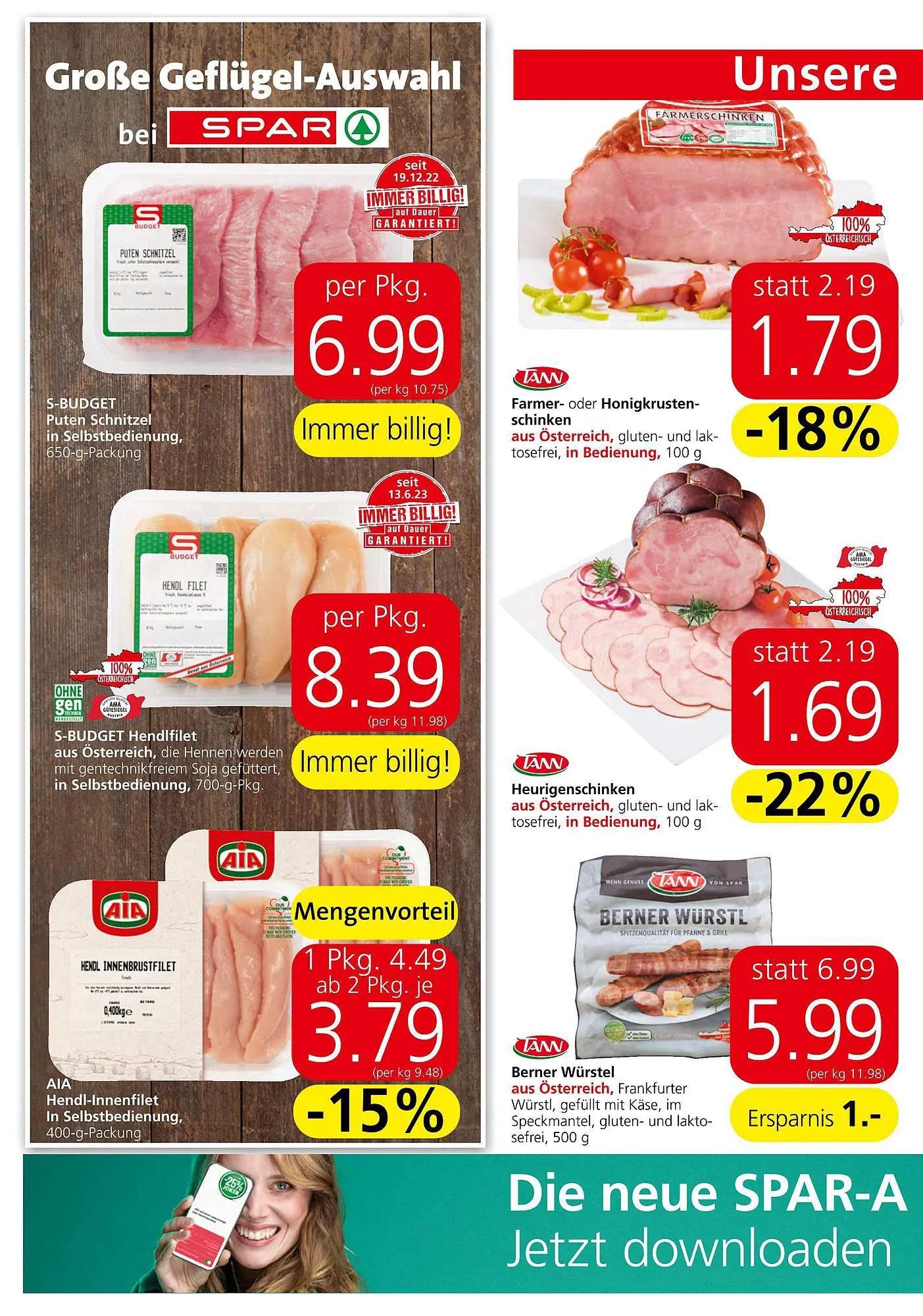 Spar Flugblatt von 7. September bis 13. September 2023 - Flugblätt seite 4