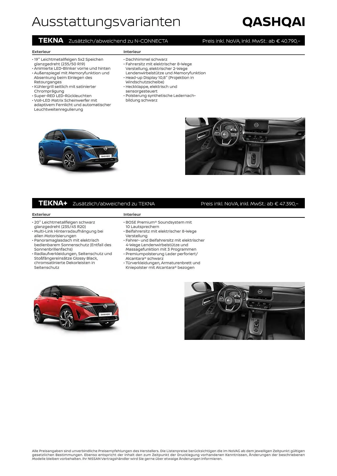Nissan Flugblatt von 1. Dezember bis 6. Juli 2026 - Flugblätt seite  4