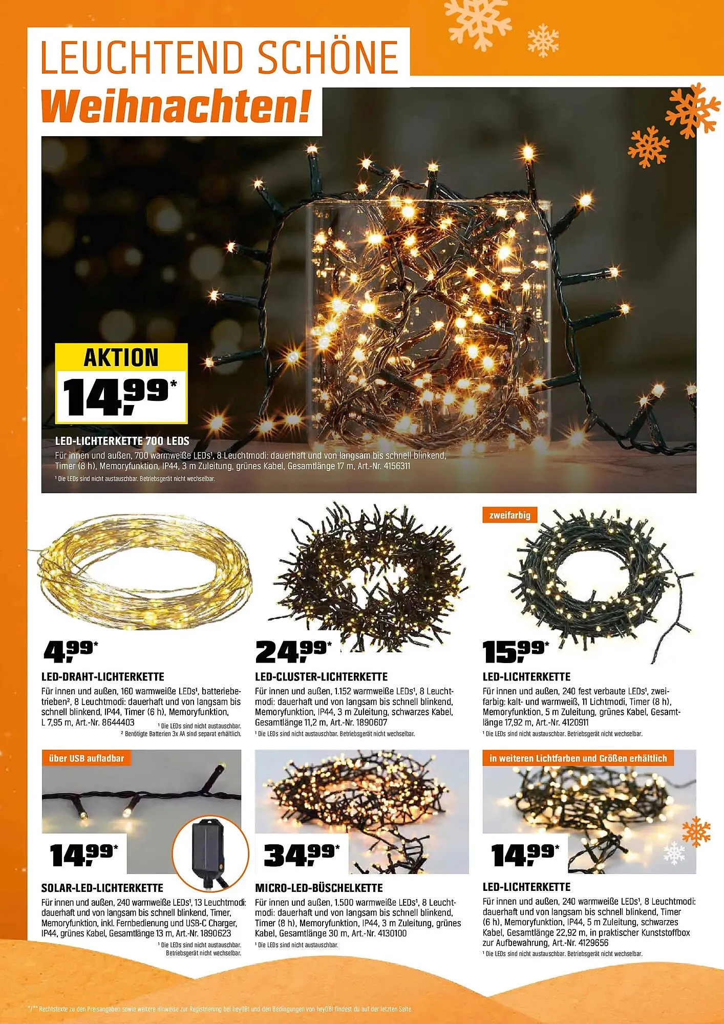 OBI Flugblatt von 1. November bis 13. November 2025 - Flugblätt seite 2