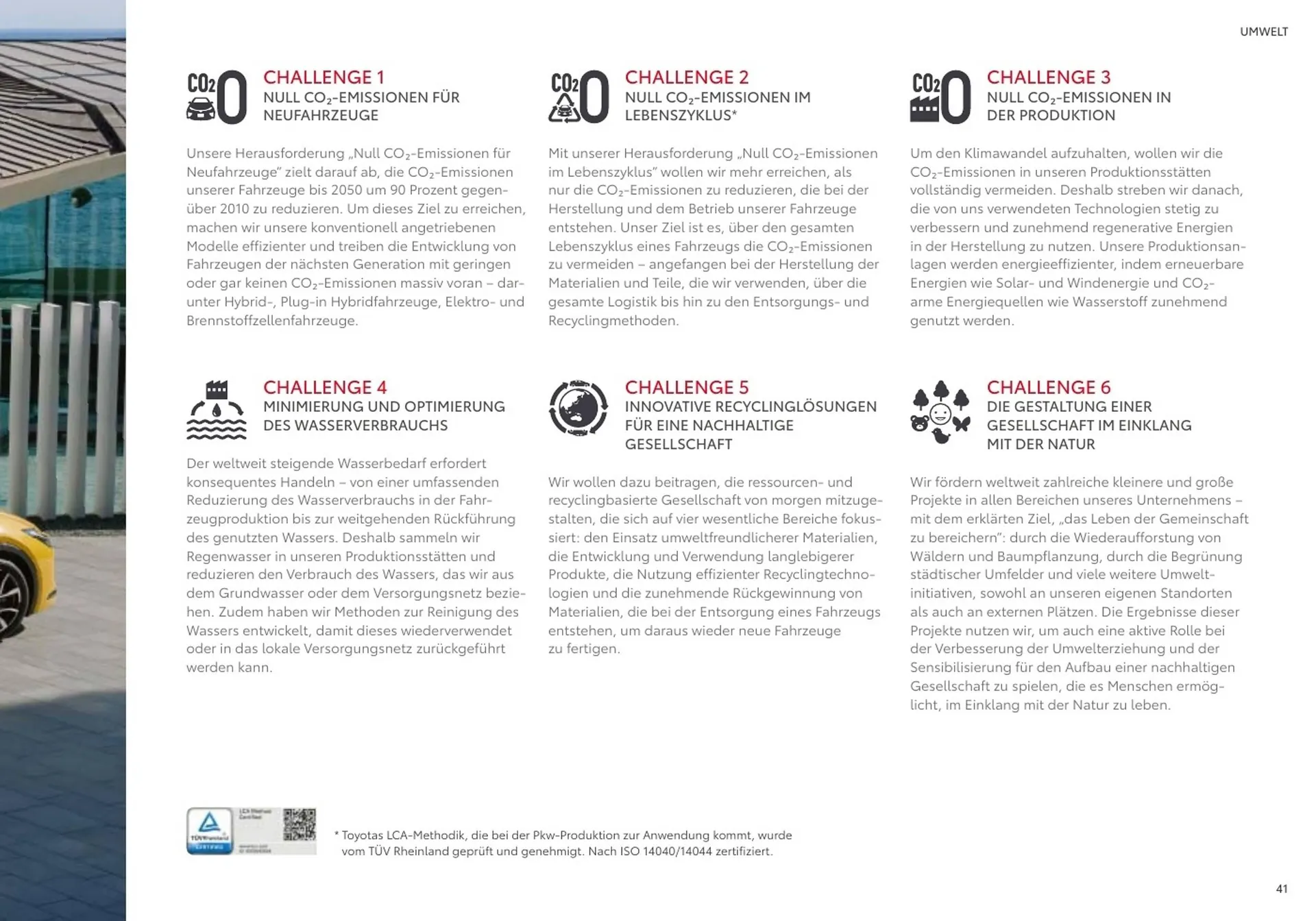 Toyota Flugblatt von 1. April bis 20. Oktober 2026 - Flugblätt seite 41