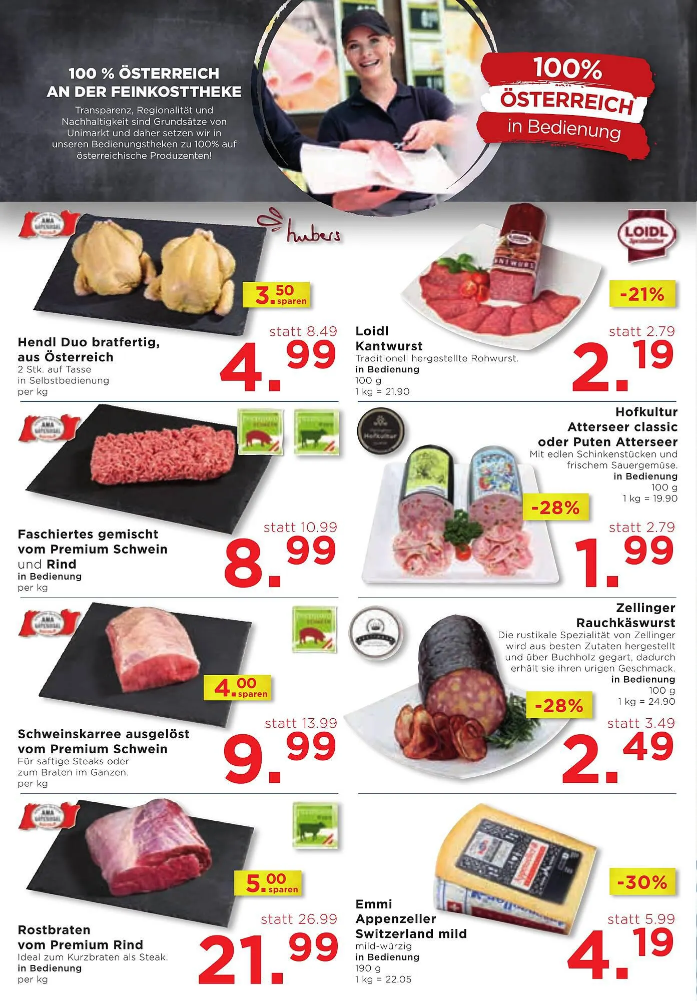 Unimarkt Flugblatt von 20. September bis 26. September 2023 - Flugblätt seite  6