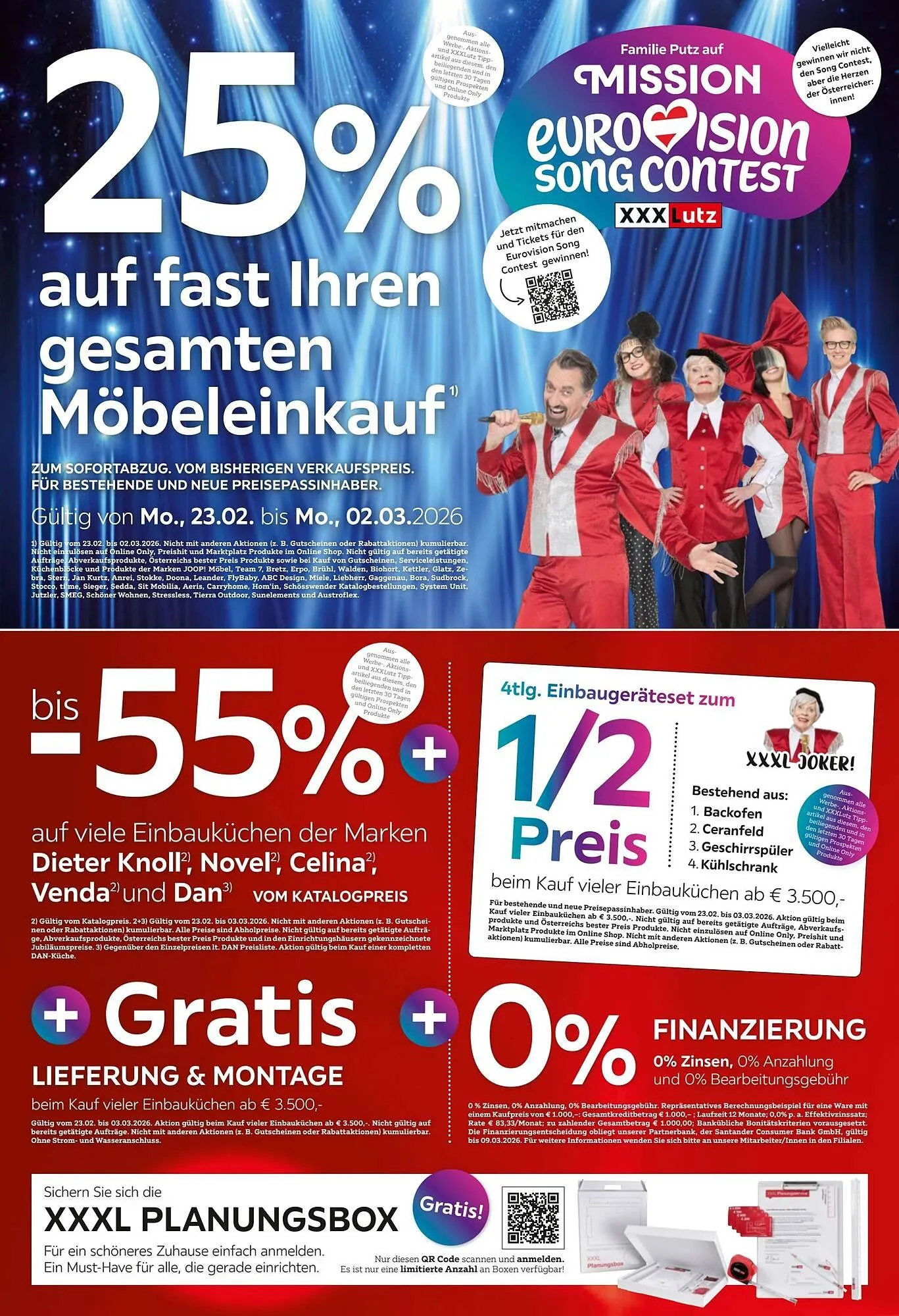 XXXLutz Prospekt von 24. Februar bis 3. März 2026 - Flugblätt seite  2