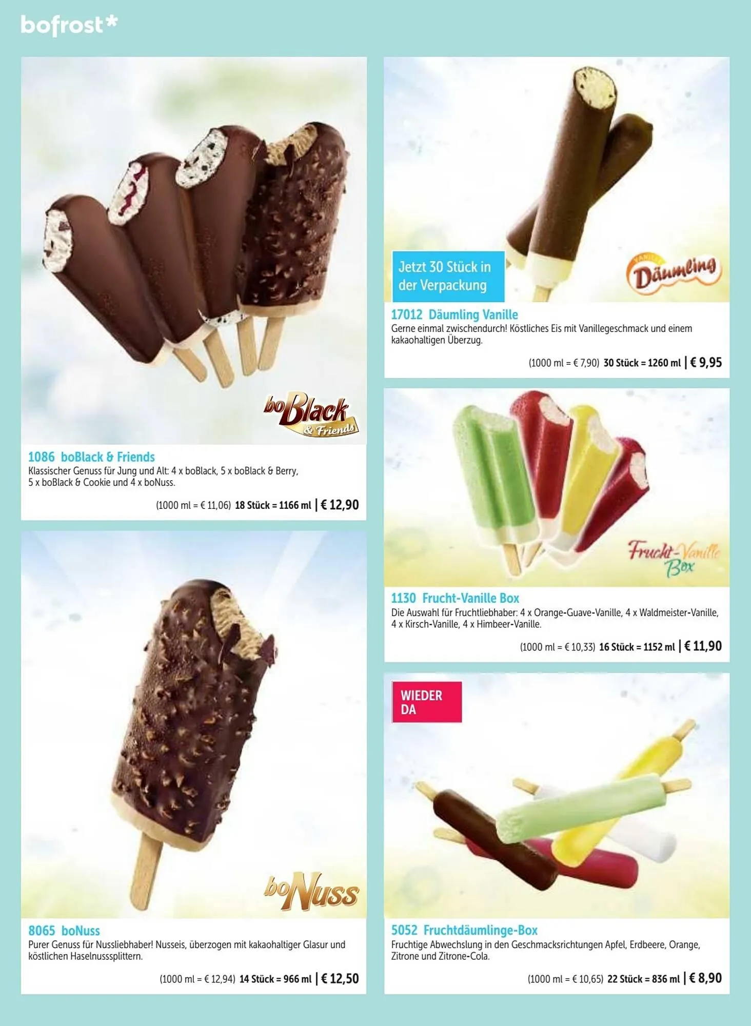 Bofrost Flugblatt von 1. März bis 31. August 2023 - Flugblätt seite  22