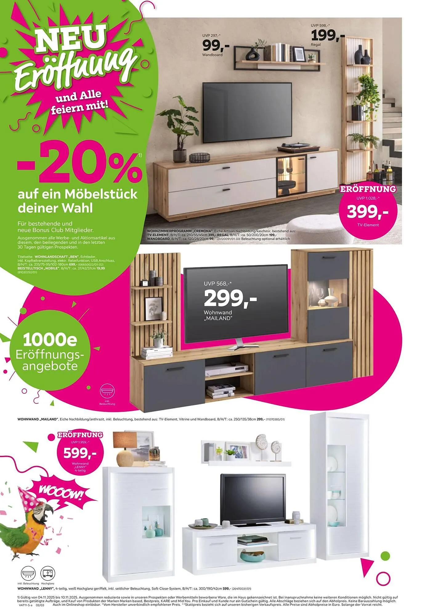 Mömax Flugblatt von 4. November bis 12. November 2025 - Flugblätt seite 2