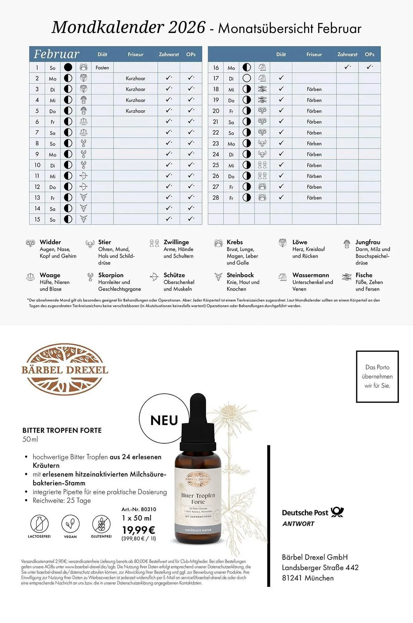 Bärbel Drexel Flugblatt von 24. Dezember bis 7. Jänner 2026 - Flugblätt seite  3