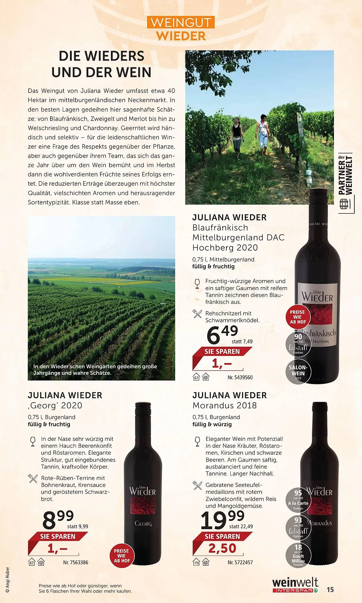 Interspar Flugblatt von 1. September bis 30. September 2023 - Flugblätt seite 15