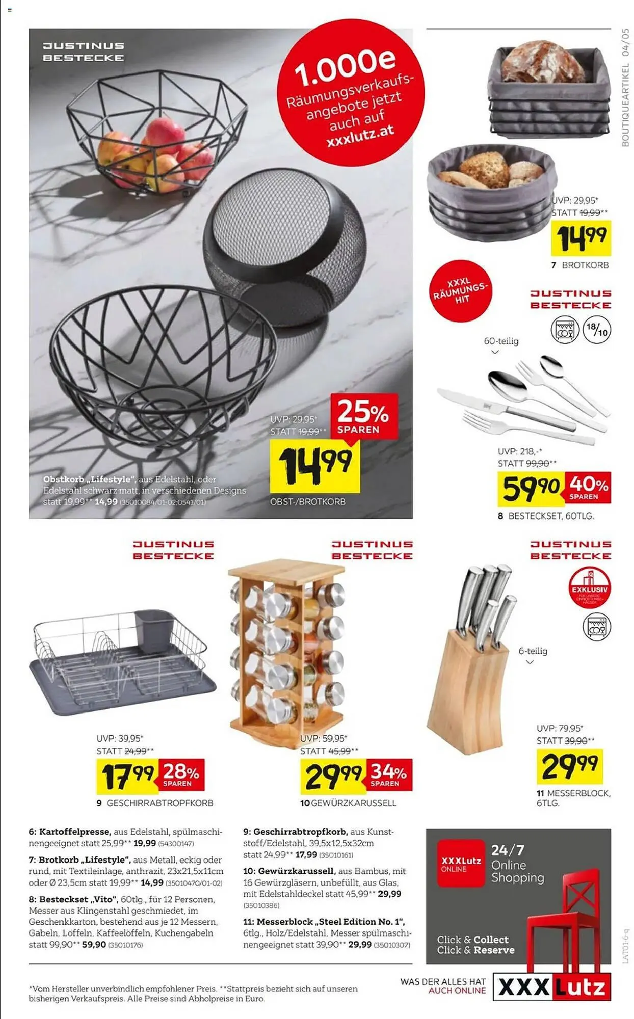 XXXLutz Prospekt von 29. Dezember bis 31. Jänner 2026 - Flugblätt seite  5