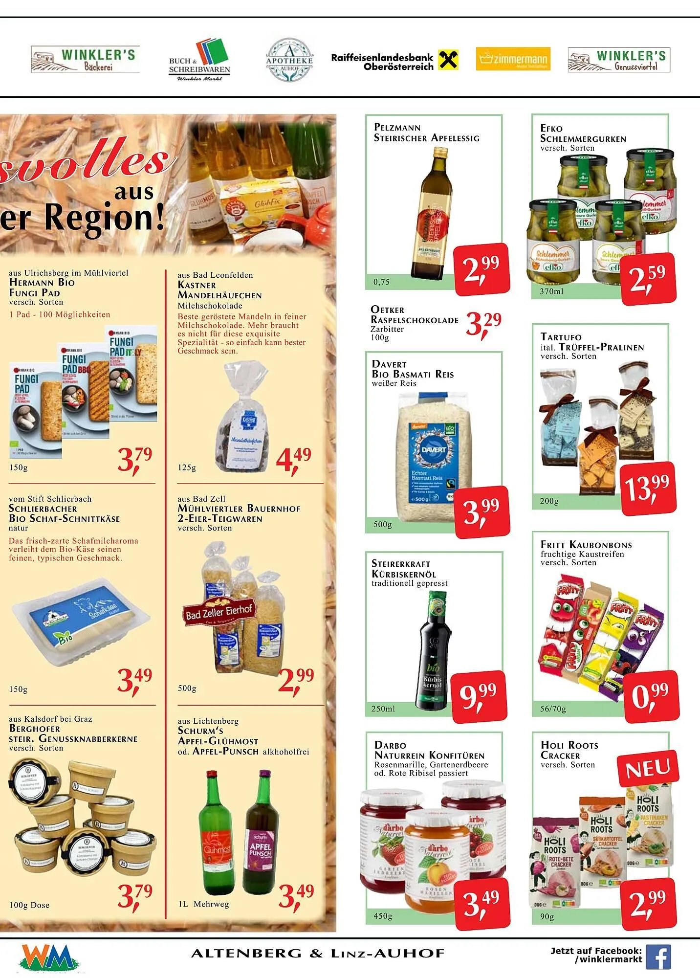 Winkler Markt Flugblatt von 4. Dezember bis 17. Dezember 2025 - Flugblätt seite  3