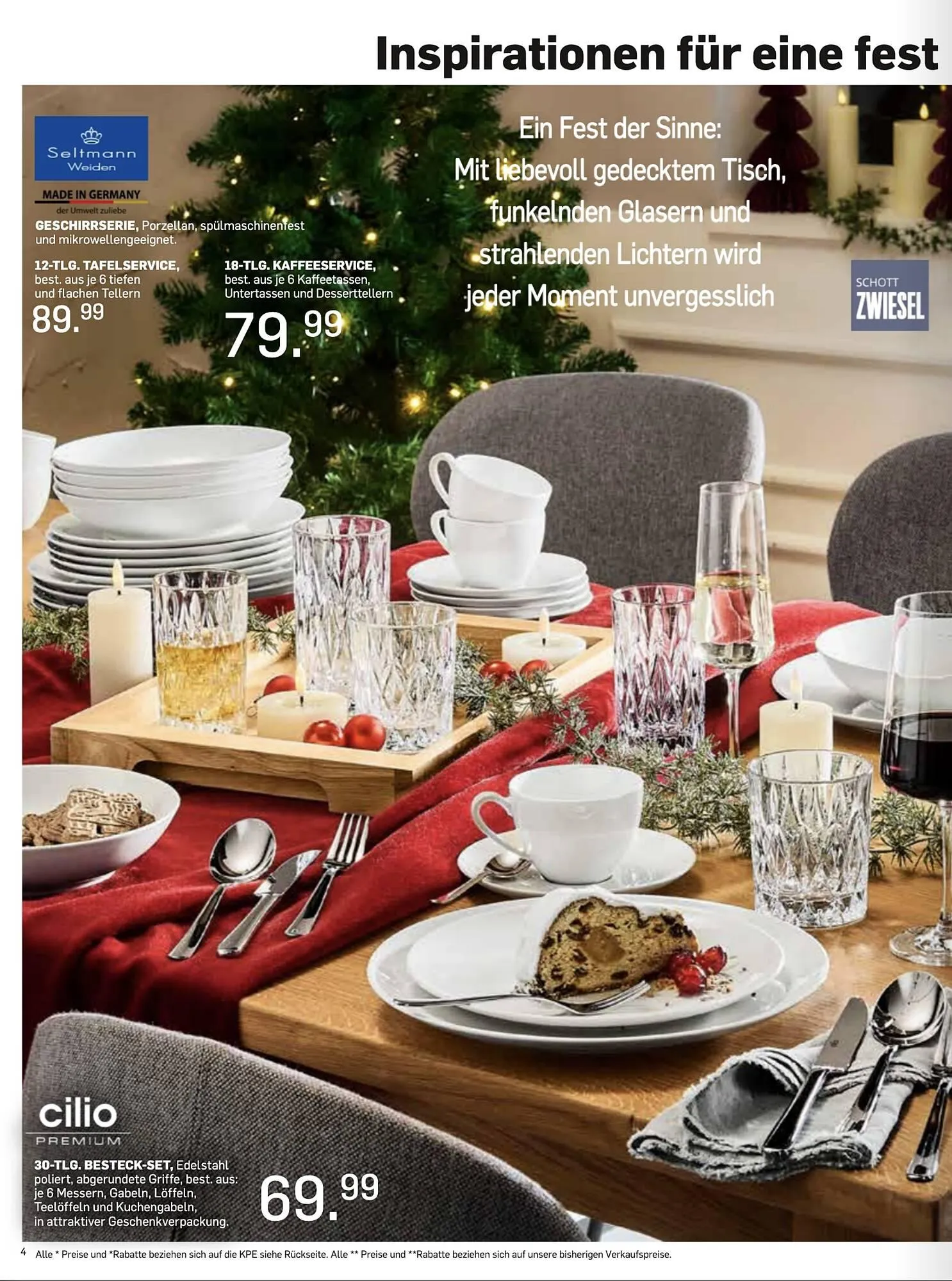 Möbel Ludwig Prospekt von 16. November bis 6. Dezember 2025 - Flugblätt seite  4