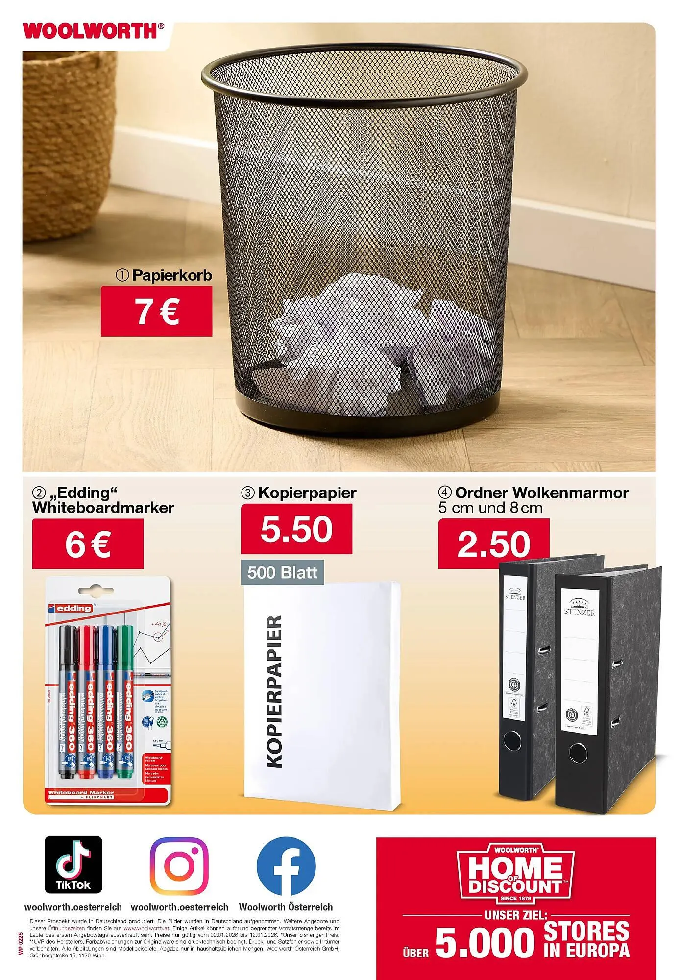 Woolworth Prospekt von 2. Jänner bis 13. Jänner 2026 - Flugblätt seite  29