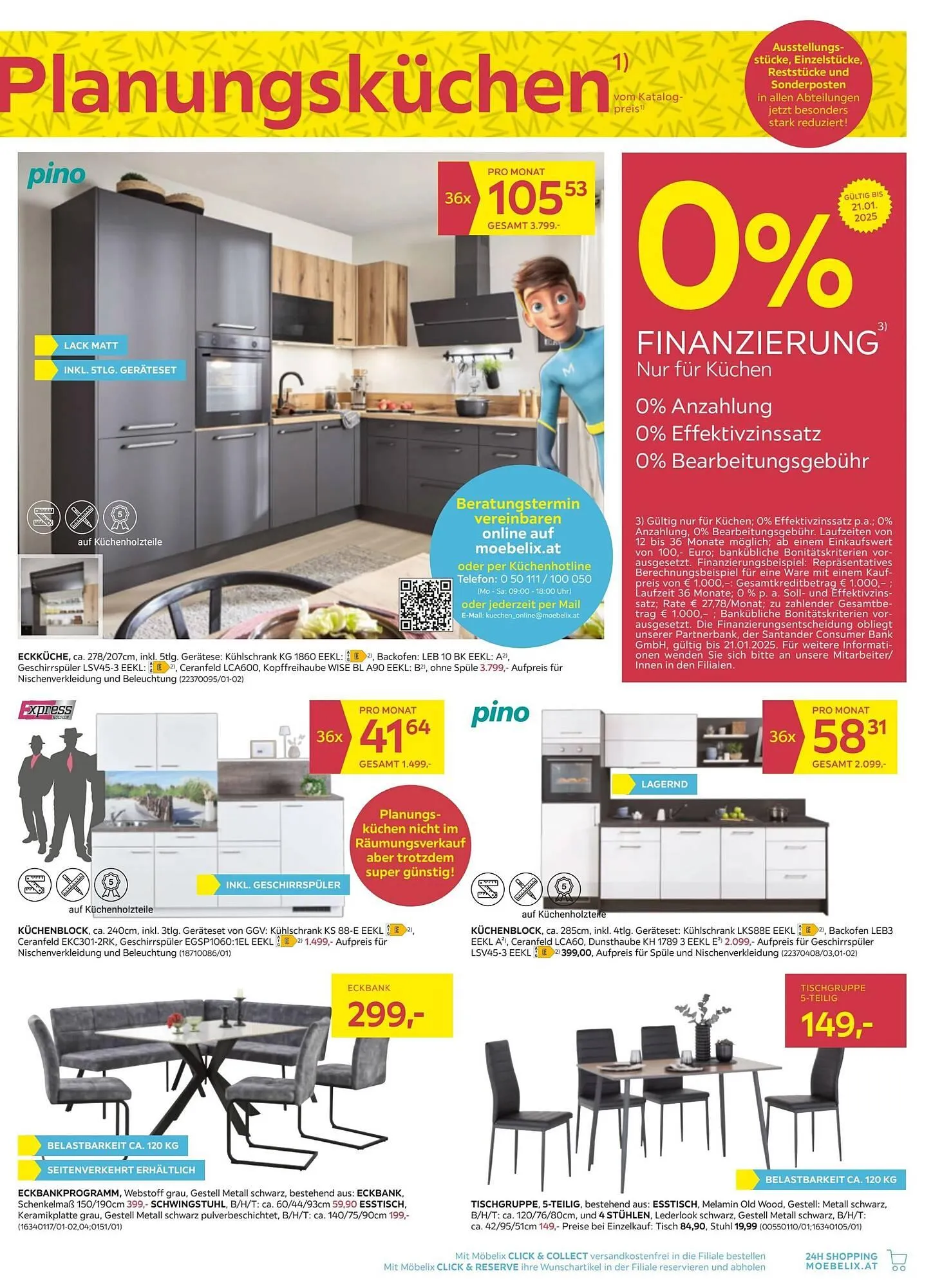 Möbelix Flugblatt von 13. Jänner bis 22. Jänner 2025 - Flugblätt seite 3