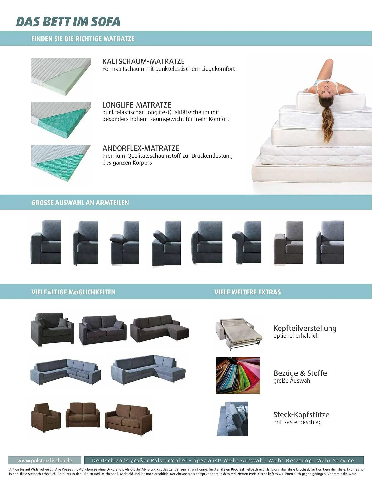 Polstermöbel Fischer Flugblatt von 19. Februar bis 28. Februar 2026 - Flugblätt seite  7
