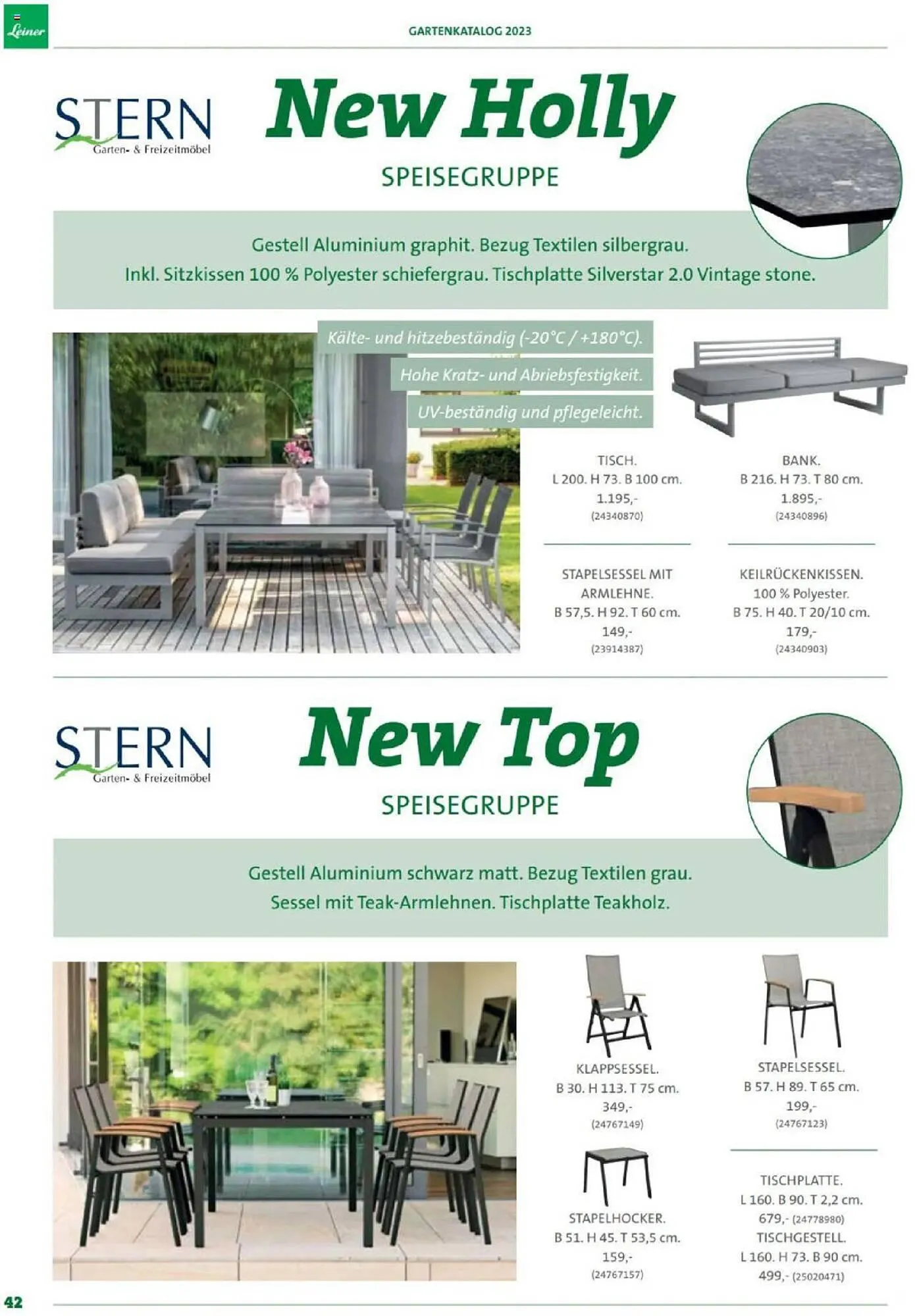 Leiner Flugblatt von 3. Februar bis 31. August 2023 - Flugblätt seite  42