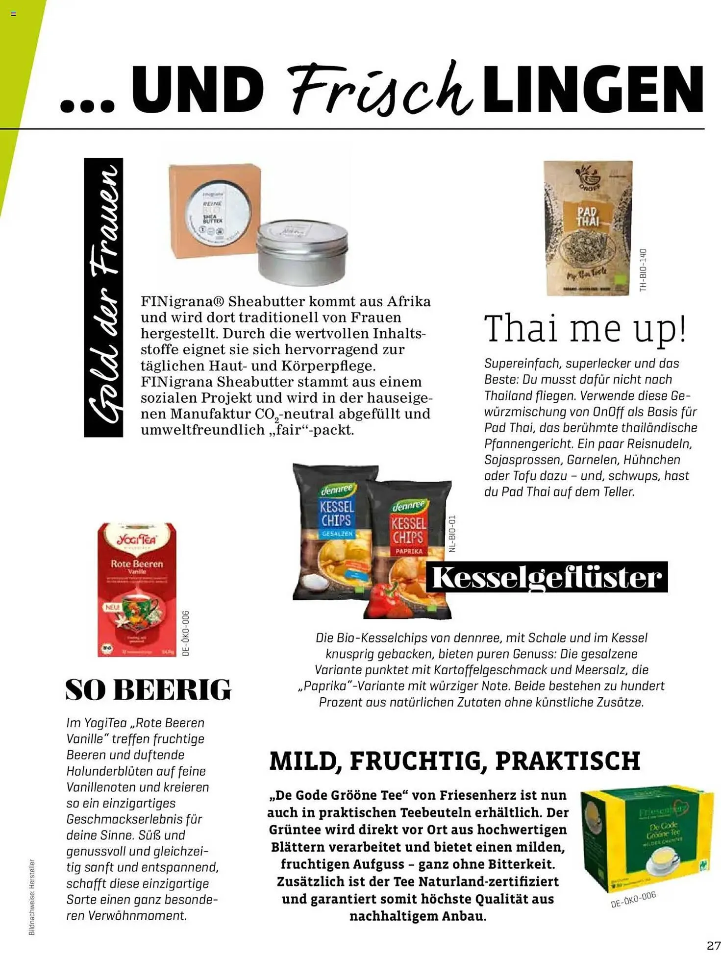 Denn's Biomarkt Flugblatt von 11. Februar bis 6. August 2025 - Flugblätt seite  27