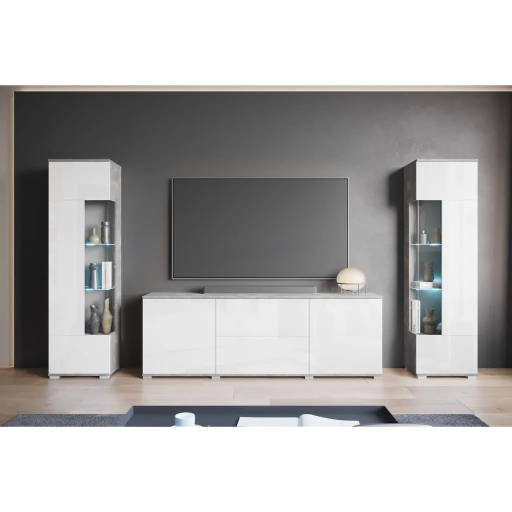 INOSIGN Wohnwand »KENIA« Komplett-Set, 3 Stk. tlg.