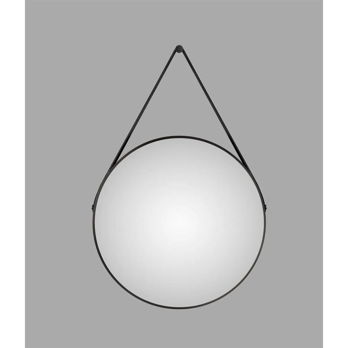 DSK Design Spiegel Silver Coiffeur Black Dm 80 cm