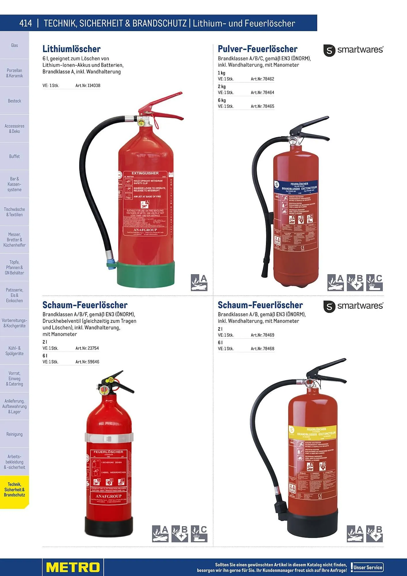 Metro Flugblatt von 25. März bis 31. Dezember 2026 - Flugblätt seite  414