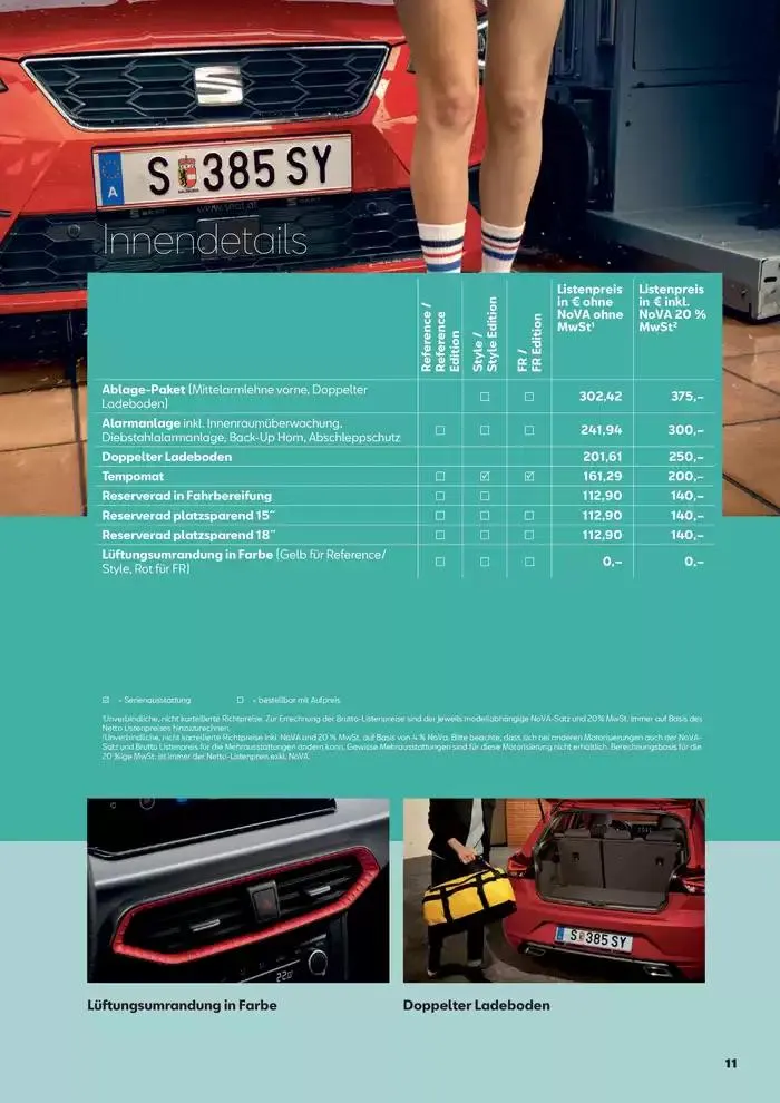 Seat Ibiza von 4. Februar bis 26. Jänner 2026 - Flugblätt seite  11