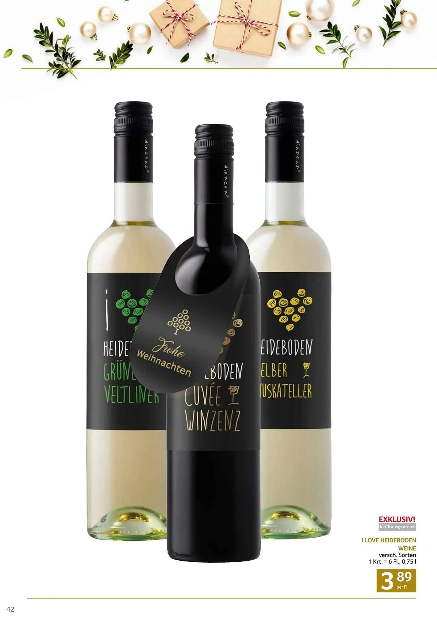 Transgourmet Flugblatt von 13. Oktober bis 24. Dezember 2025 - Flugblätt seite 42