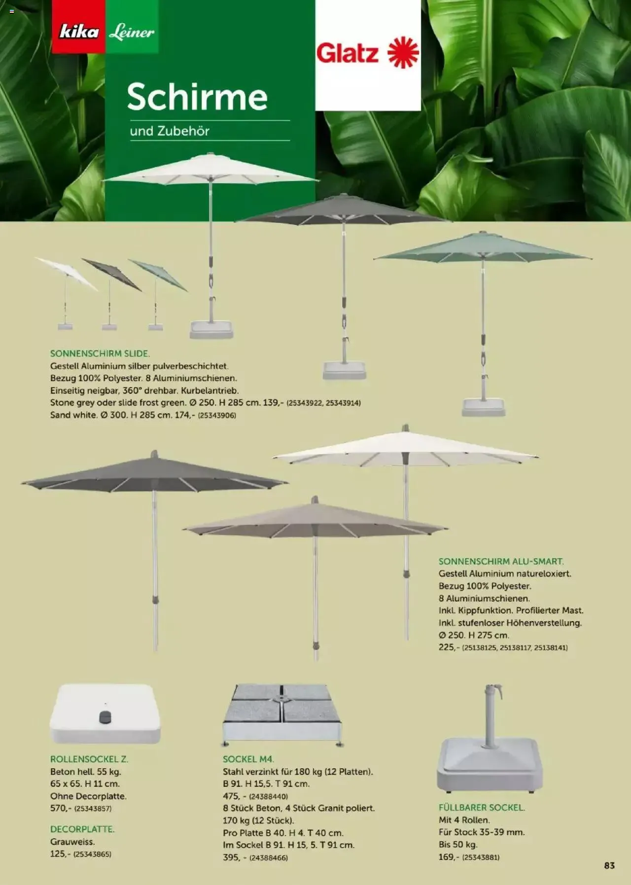 Leiner Garten Katalog 2024 von 4. März bis 30. September 2024 - Flugblätt seite 83