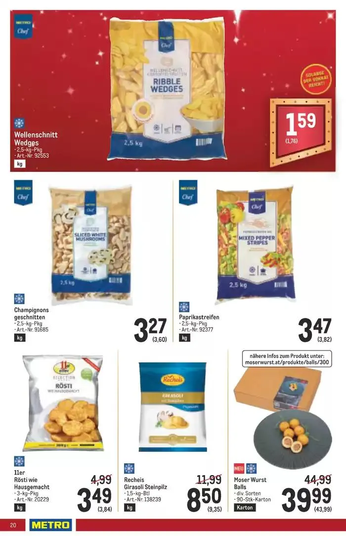 Unsere besten Deals für Sie von 28. November bis 11. Dezember 2024 - Flugblätt seite  20