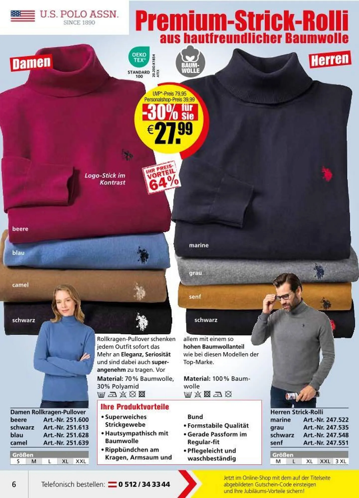 Personalshop Flugblatt von 1. November bis 30. November 2024 - Flugblätt seite  6