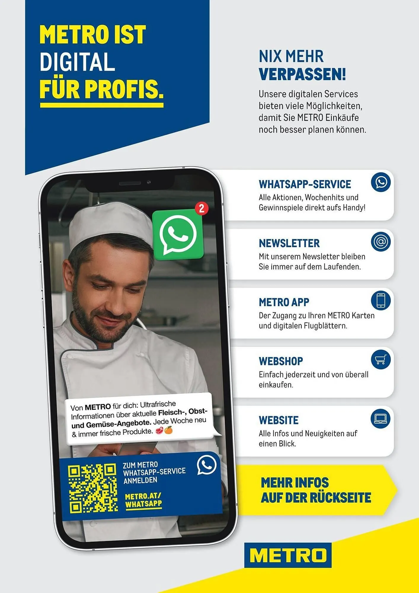 Metro Flugblatt von 14. Jänner bis 3. Februar 2026 - Flugblätt seite  1