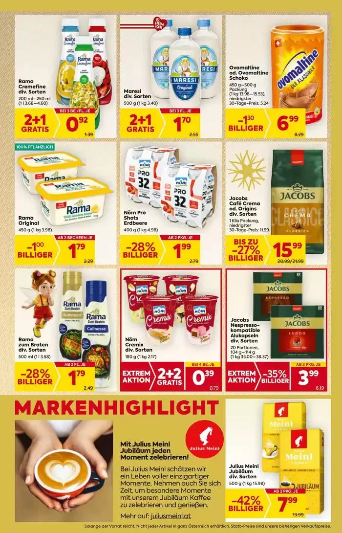 BILLA PLUS Flugblatt von 28. November bis 12. Dezember 2024 - Flugblätt seite 9