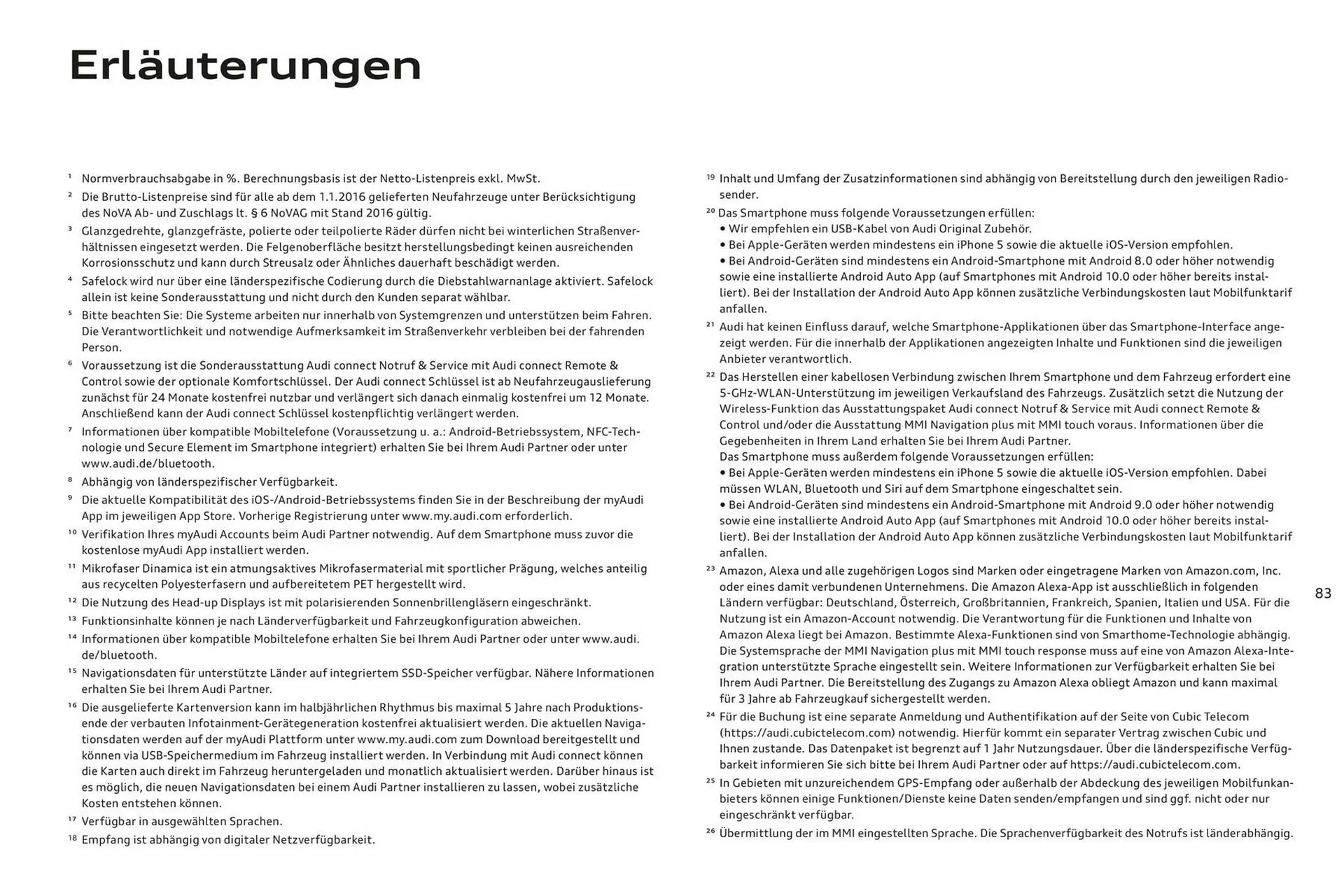 Audi A6 Flugblatt von 2. November bis 2. November 2024 - Flugblätt seite 87
