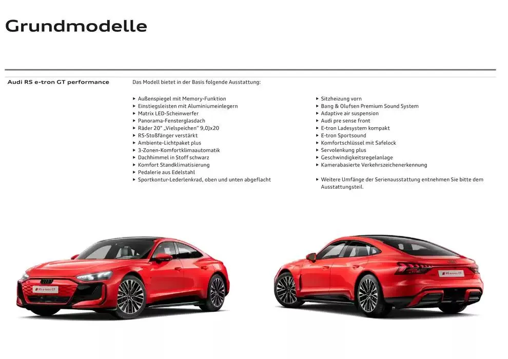 Audi RS e-tron GT von 20. November bis 20. November 2025 - Flugblätt seite 18