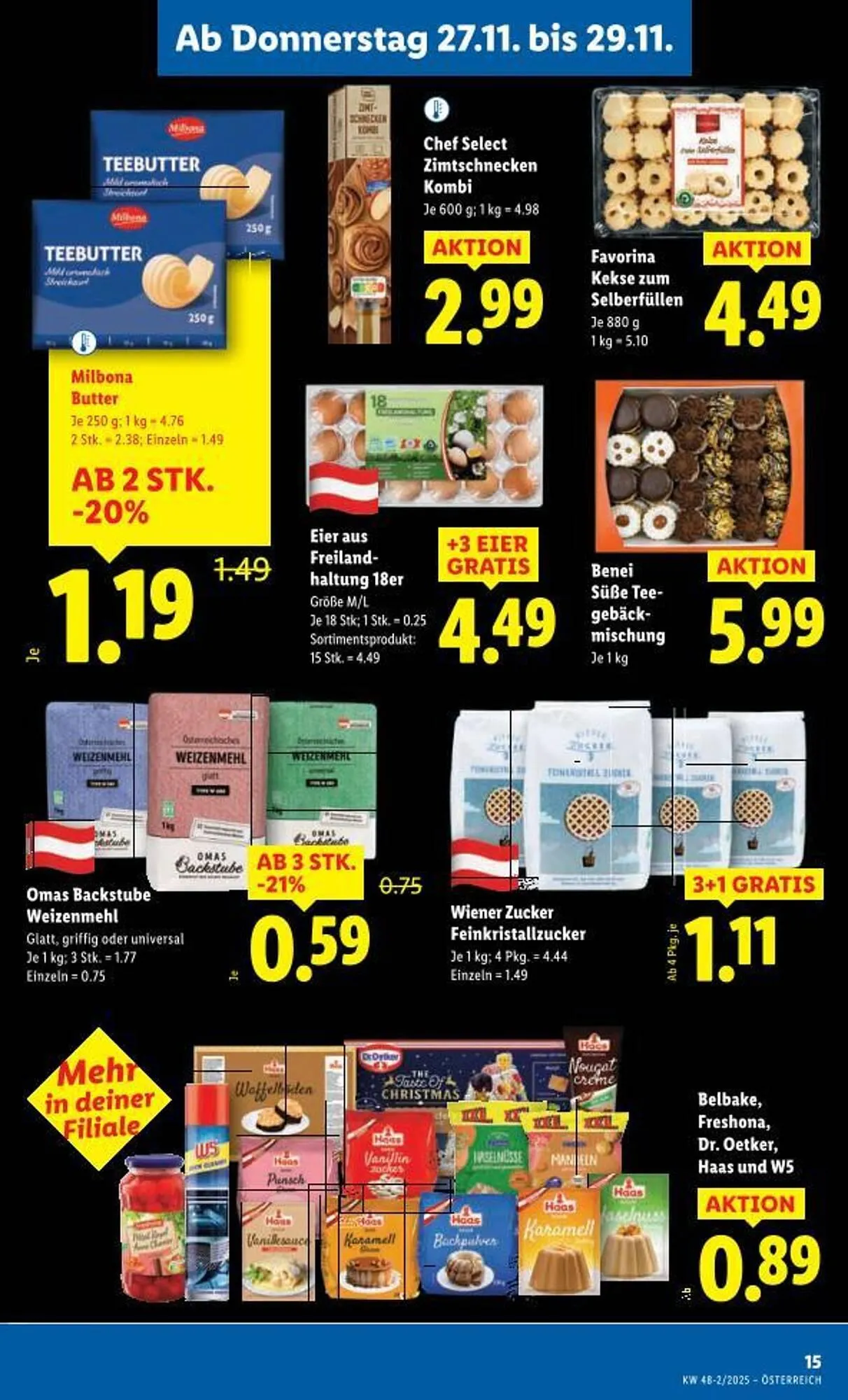 Lidl Flugblatt von 27. November bis 3. Dezember 2025 - Flugblätt seite  18