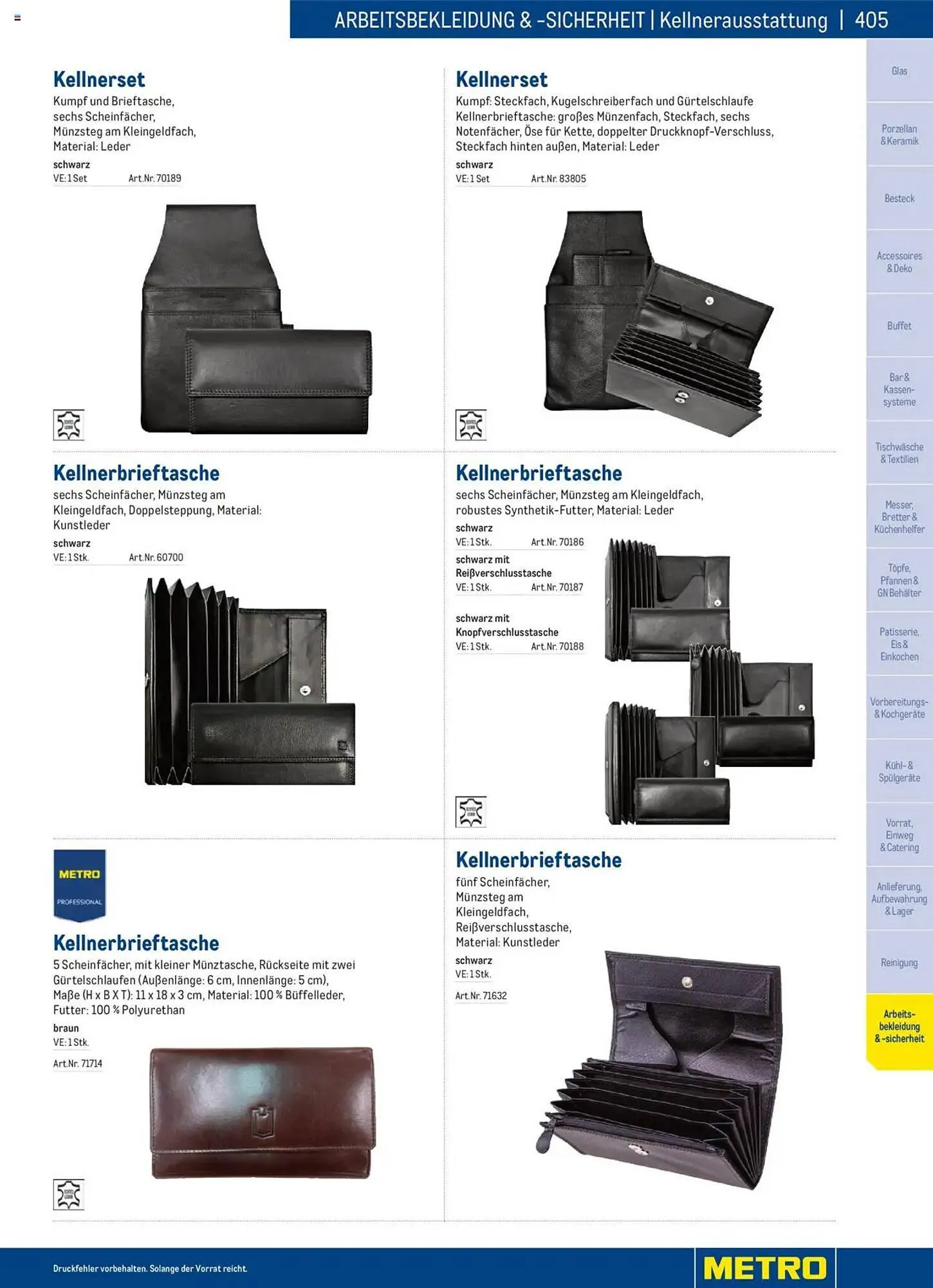 Metro Flugblatt von 2. Dezember bis 31. Dezember 2025 - Flugblätt seite  405