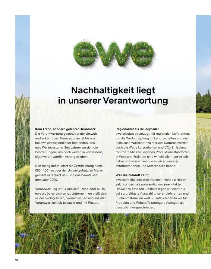 ewe Katalog von 26. März bis 31. Dezember 2024 - Flugblätt seite 10