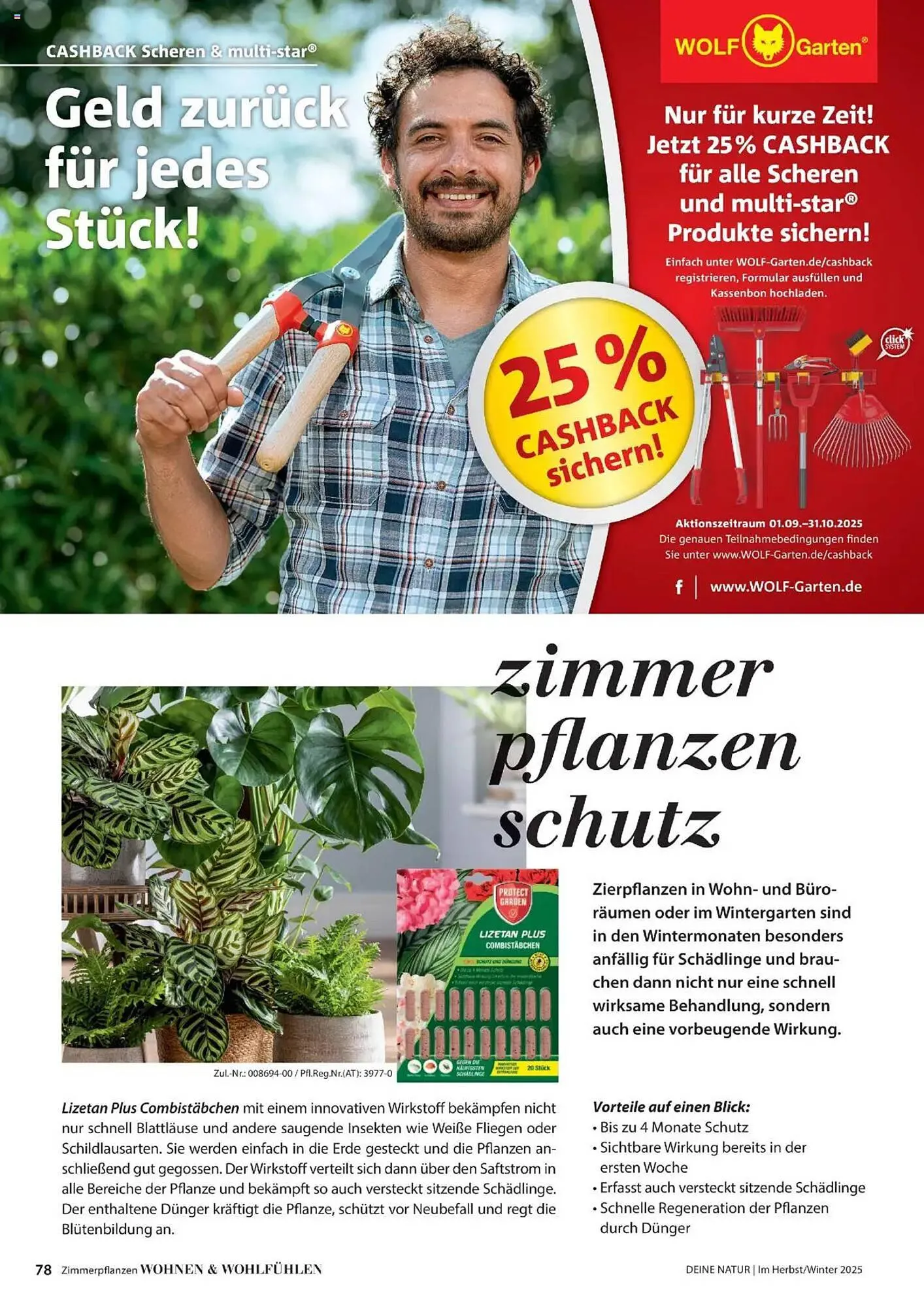 Dehner Flugblatt von 10. Oktober bis 30. November 2025 - Flugblätt seite  78