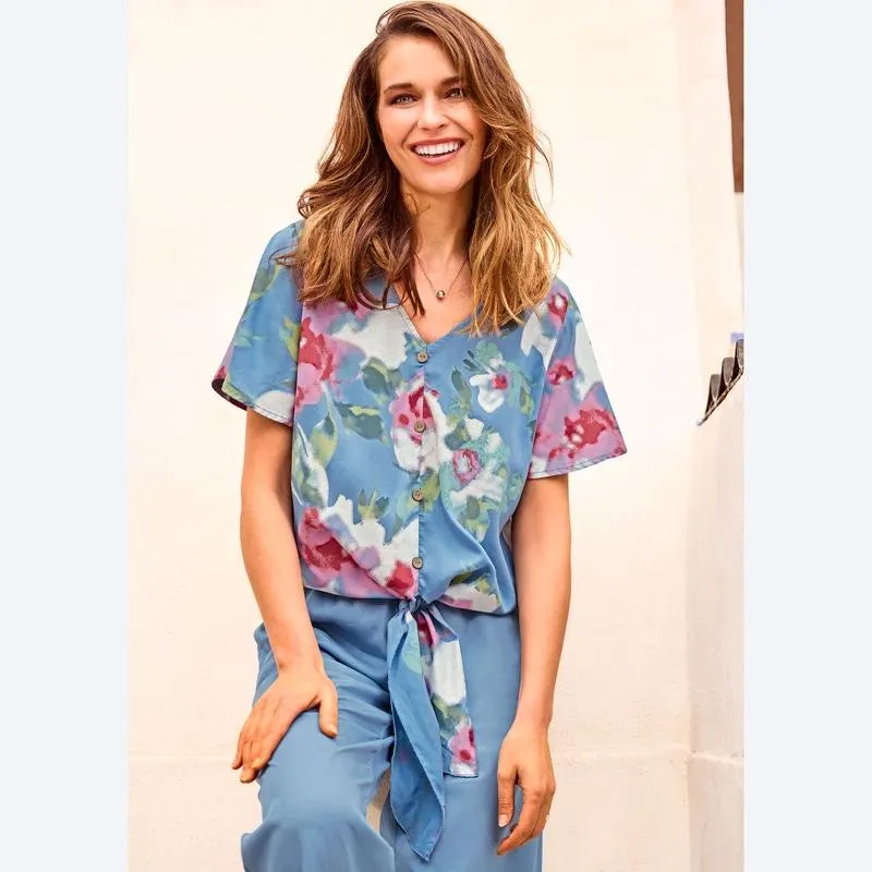 Damen-Bluse aus Lyocell