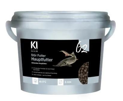 KI KA IBA Stör Hauptfutter 6mm 3l