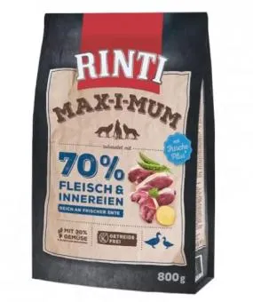 RINTI MAX-I-MUM 800g Beutel mit Ente