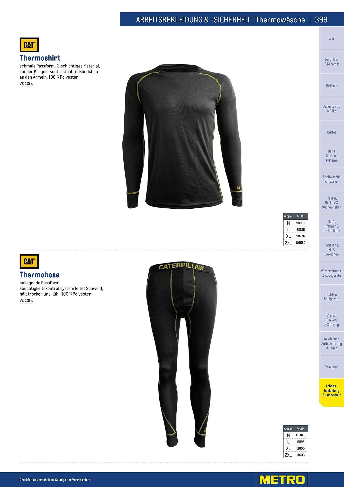 Metro Flugblatt von 25. März bis 31. Dezember 2026 - Flugblätt seite  399