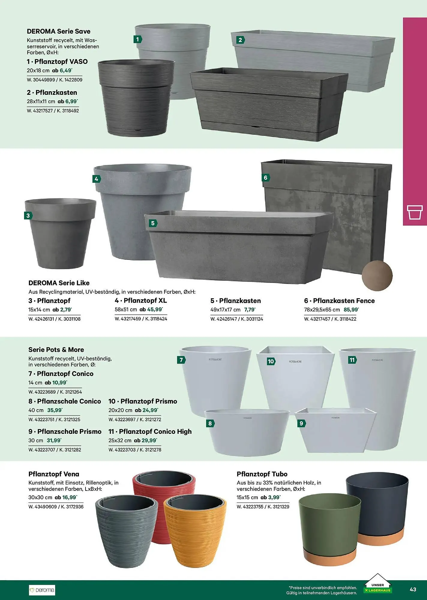 Lagerhaus Flugblatt von 22. Februar bis 31. Mai 2026 - Flugblätt seite  43