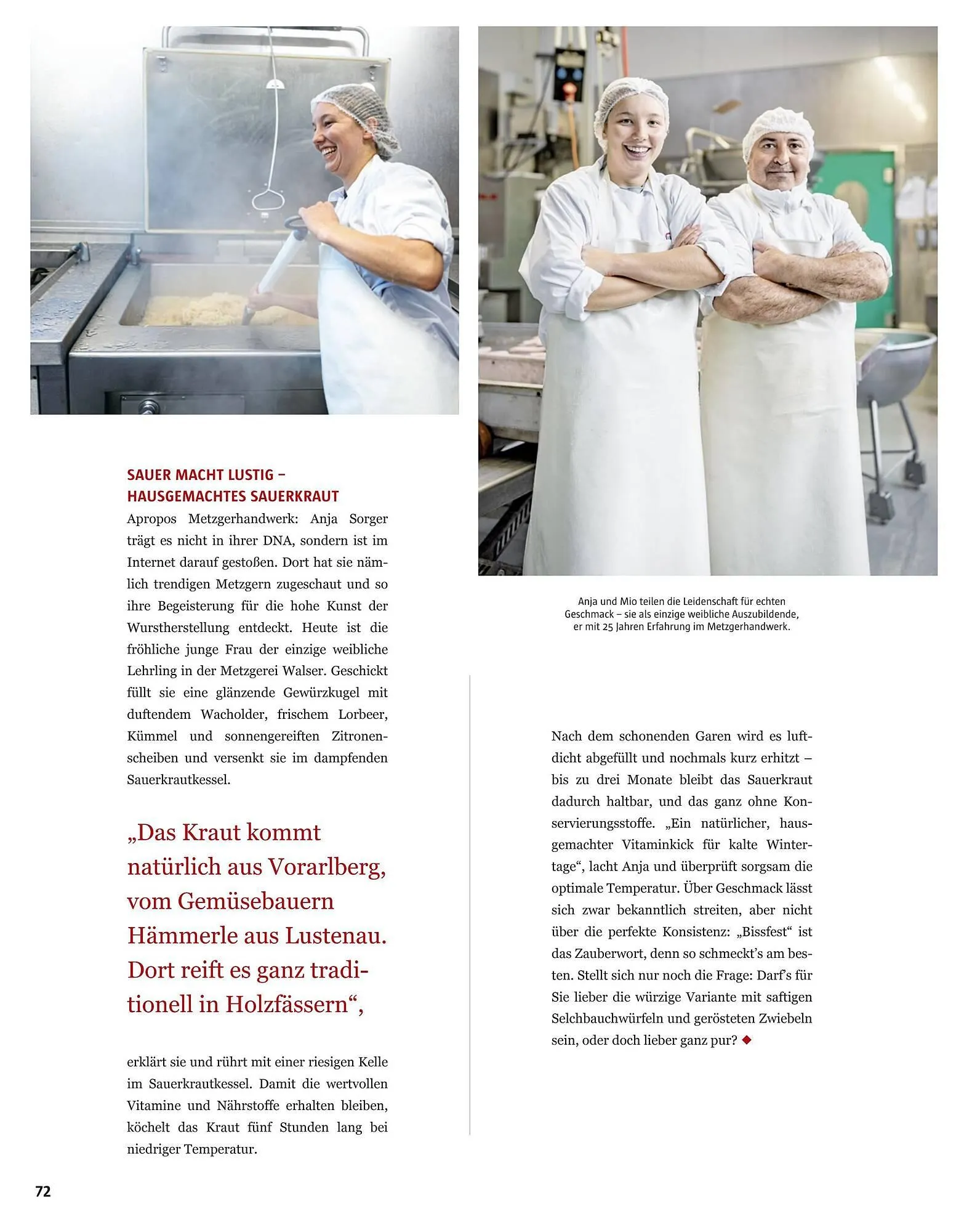 Sutterlüty Flugblatt von 19. November bis 9. Dezember 2024 - Flugblätt seite 72