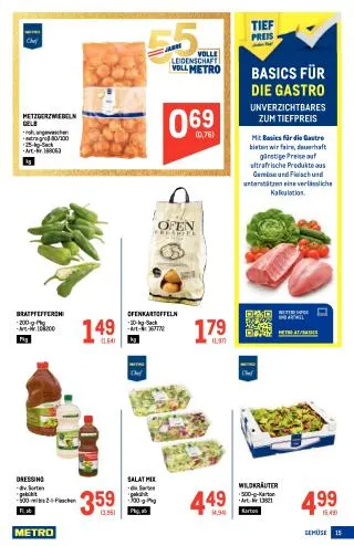 METRO Flugblatt Food - Profi von 9. Juli bis 22. Juli 2026 - Flugblätt seite 15