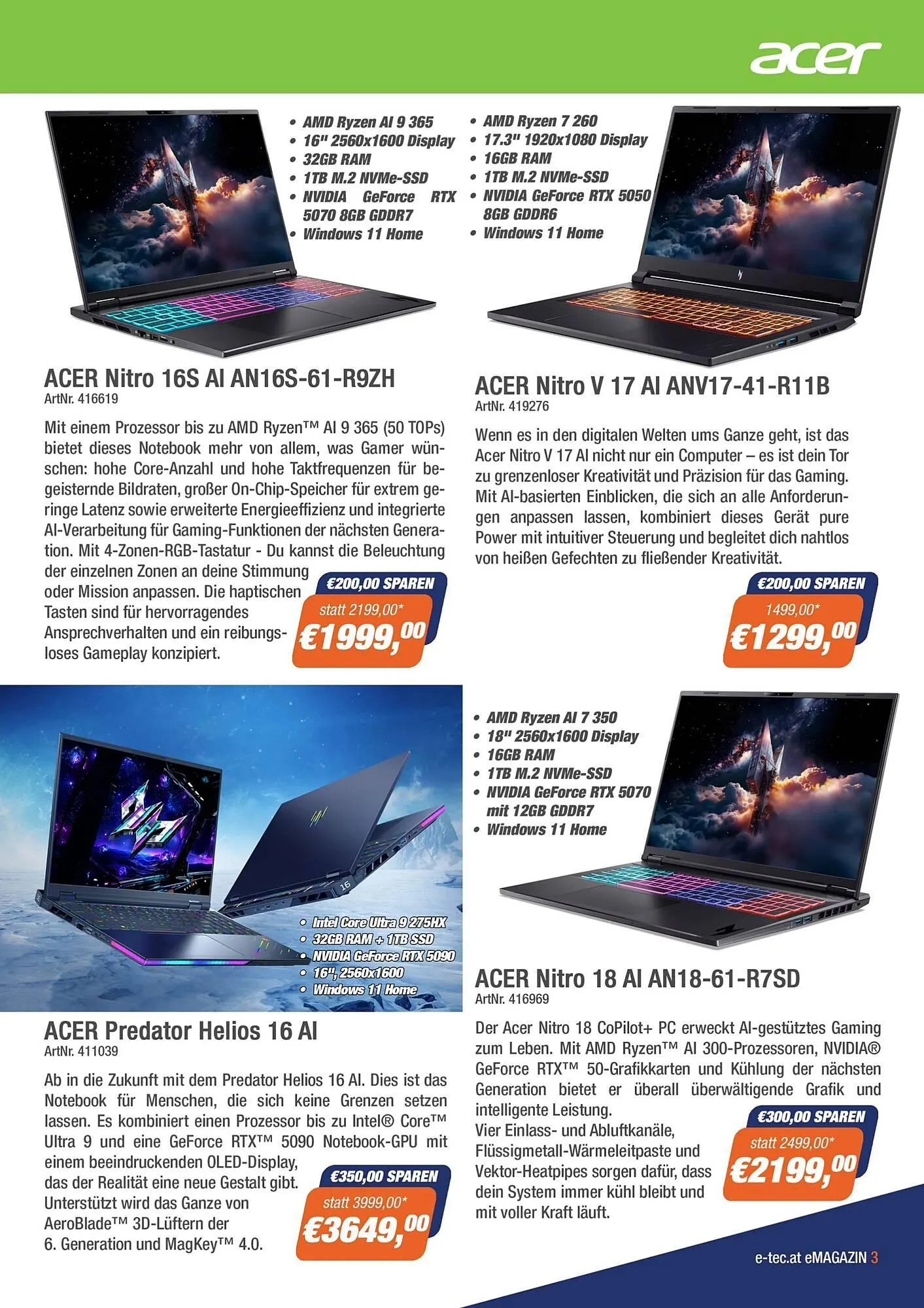 E-tec Flugblatt von 3. Dezember bis 1. Jänner 2026 - Flugblätt seite 3