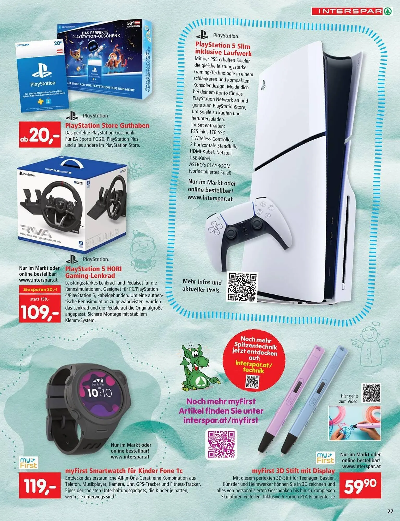 Interspar Flugblatt von 22. Oktober bis 15. Dezember 2025 - Flugblätt seite  27