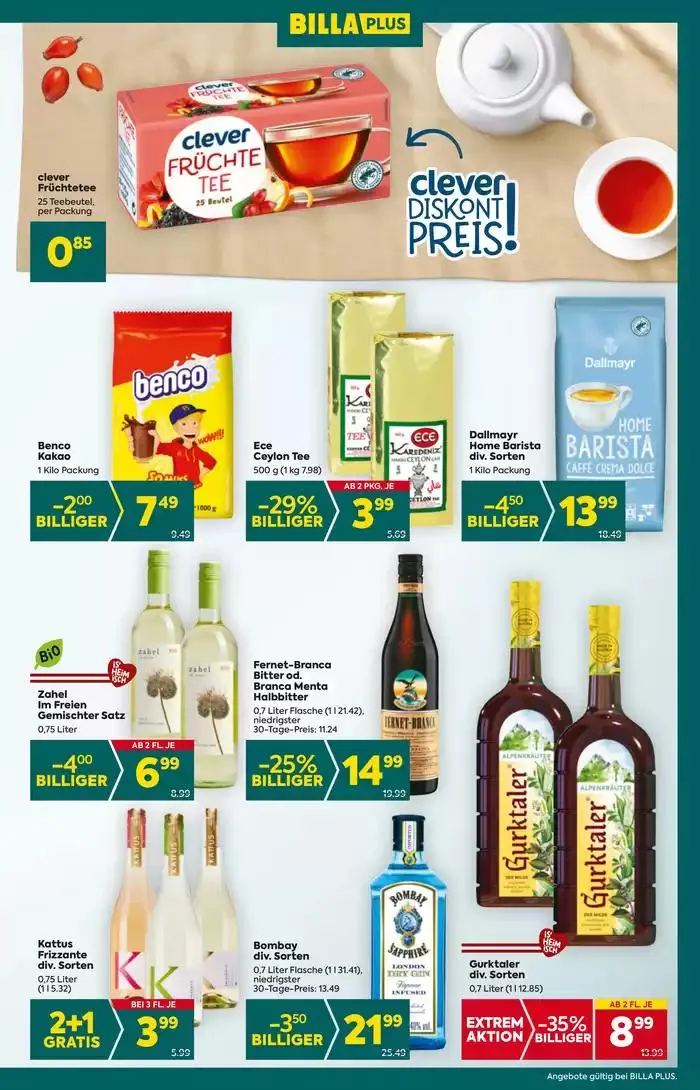 BILLA PLUS Wien von 9. Jänner bis 15. Jänner 2025 - Flugblätt seite 19