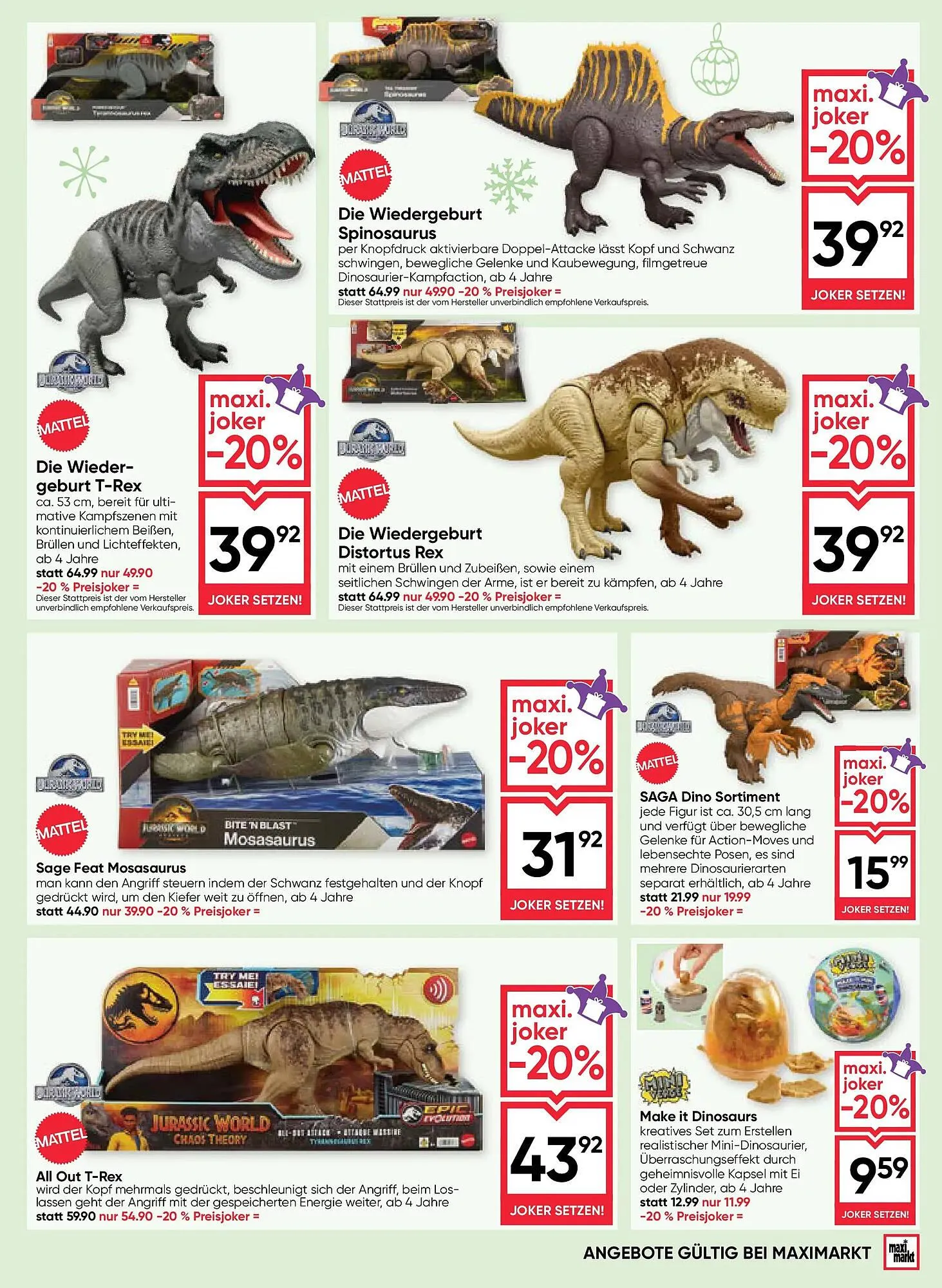 Maximarkt Flugblatt von 30. Oktober bis 24. Dezember 2025 - Flugblätt seite 27