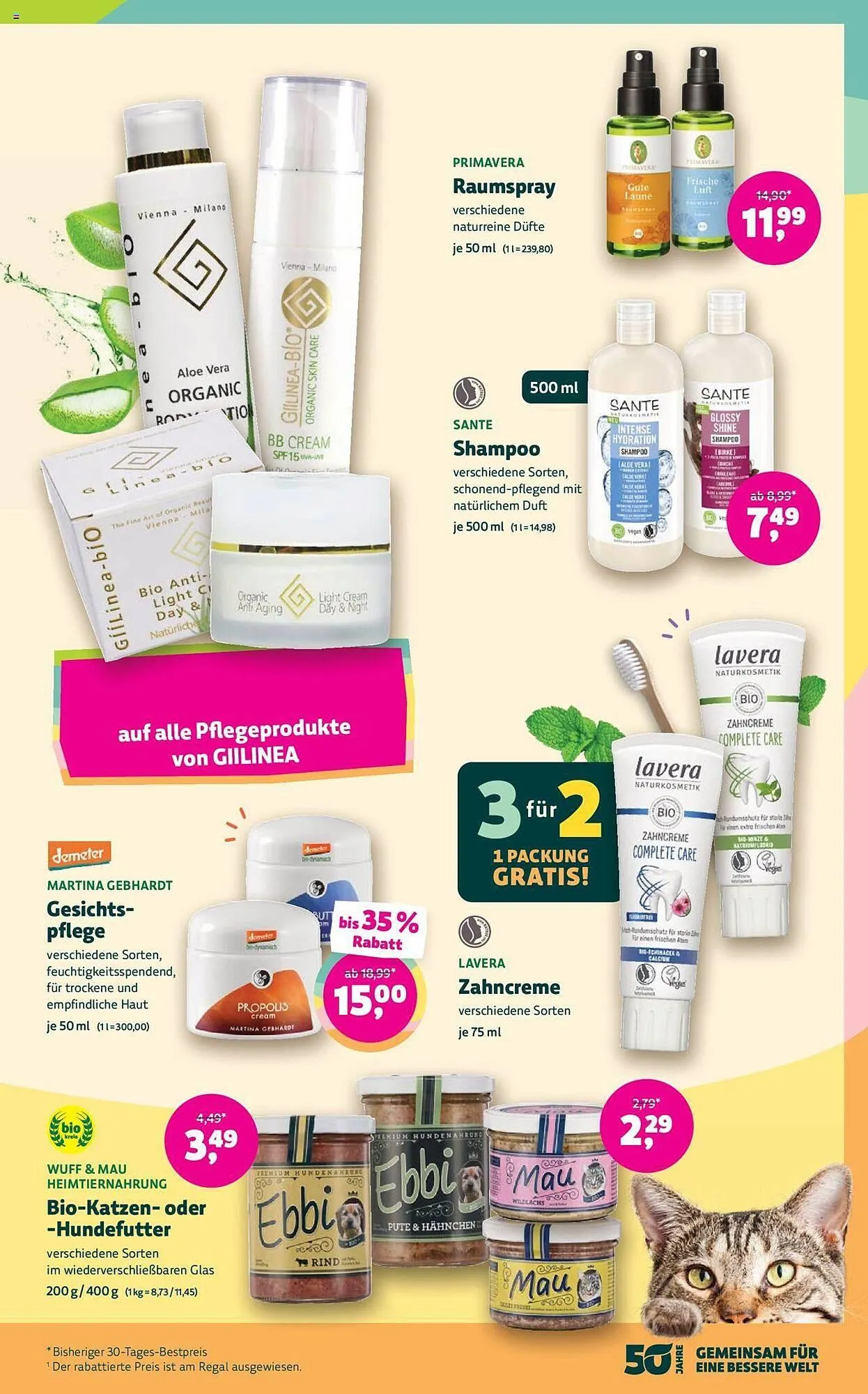 Denn's Biomarkt Flugblatt von 9. Oktober bis 22. Oktober 2024 - Flugblätt seite  15