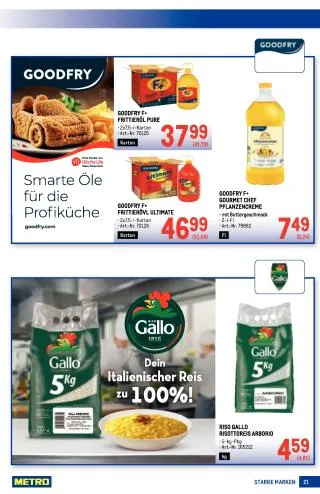 METRO Flugblatt Food von 3. September bis 16. September 2026 - Flugblätt seite 21