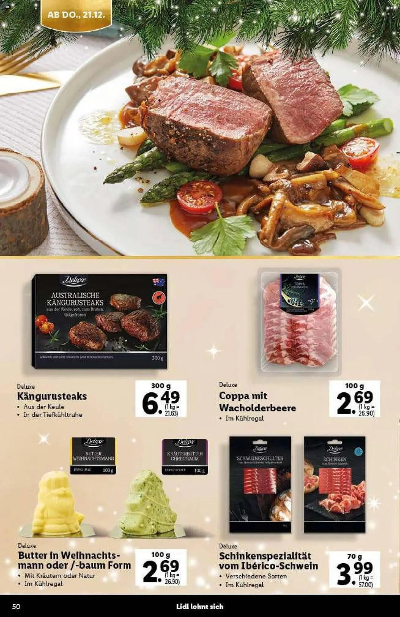 Lidl Flugblatt von 9. November bis 21. Dezember 2023 - Flugblätt seite  50